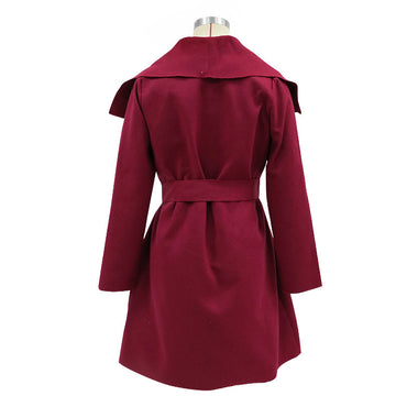 Coat Women's Long Sleeve Stitched Cardigan Maoni Coat