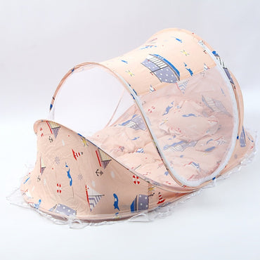 Foldable Baby Bed Net With Pillow Net 2pieces Set