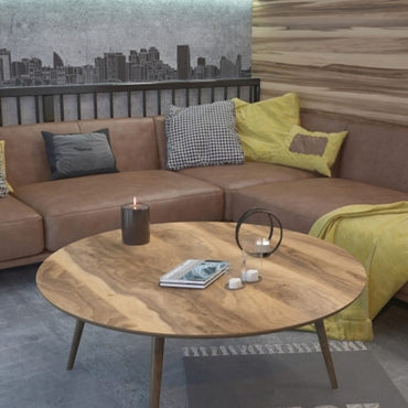 Nordic Wood Modern Living Room Coffee Table