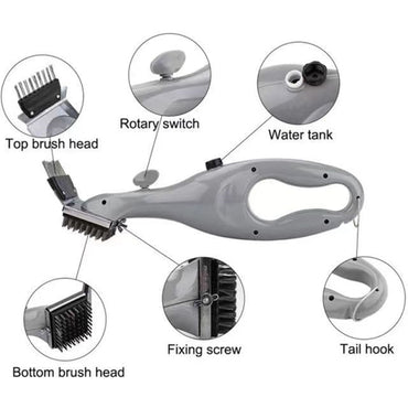 Barbecue Grill Steam Cleaning Brush