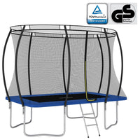 Trampoline Set Rectangular 274x183x76 cm 150 kg
