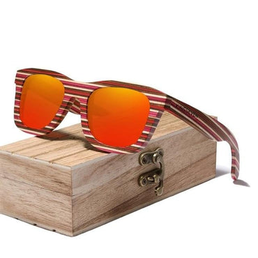 Handmade Polarized Sunglasses Wooden Frame Unisex - east2cart.uk