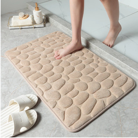 Memory Foam Embossed Non-Slip Floor Mat