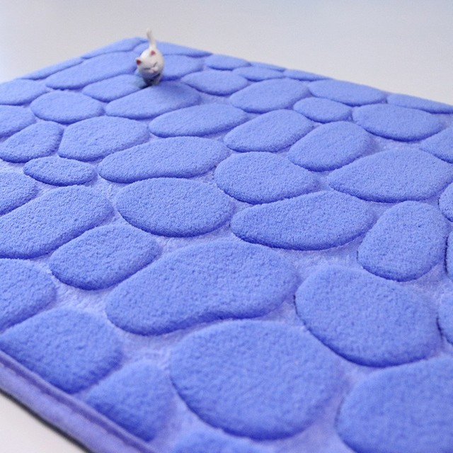 Memory Foam Embossed Non-Slip Floor Mat