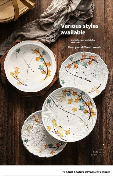 Creative Dinner Plate Household Ceramic Tableware