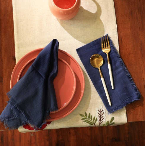 Classic Hemstitch Dinner Napkins set