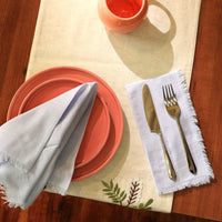 Classic Hemstitch Dinner Napkins set