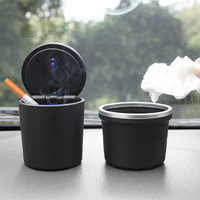 Portable LED Cigarette Car Ashtray