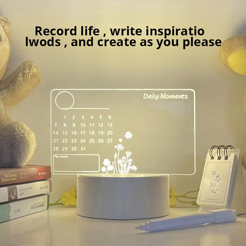 Luminous Household Note Board