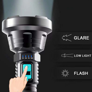 LED Rechargeable Hunting Flashlight