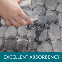 Memory Foam Embossed Non-Slip Floor Mat