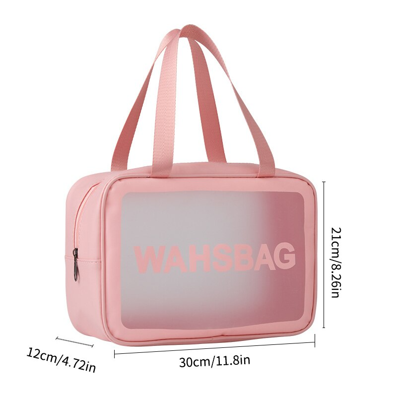 Waterproof Transparent Cosmetic Storage Bag