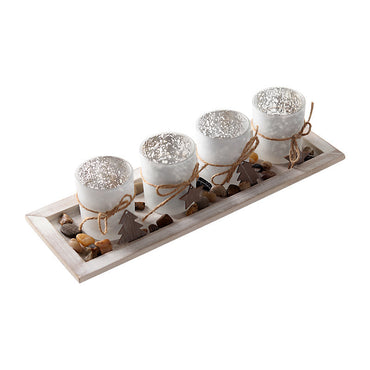 Retro Romantic Glass Candle Light Dinner Props