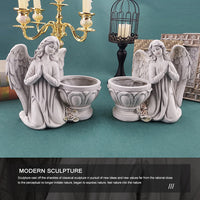 Hars Bidden Engel Planter Tuin Angel Succulent Pot Plant Holder Handwerk Angel Bloempot Decoratie