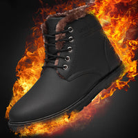 Men's Shoes Winter Plus Velvet Cotton Shoes Men's Daily Casual Shoes