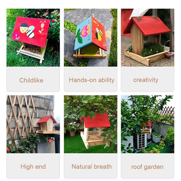 Suspended rain-proof field dispenser feeder