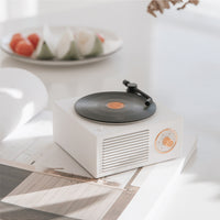 Wireless mini portable retro phonograph Bluetooth-compatible speaker