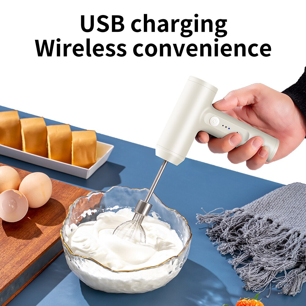 Wireless 3 Speed Electric Food Mixer