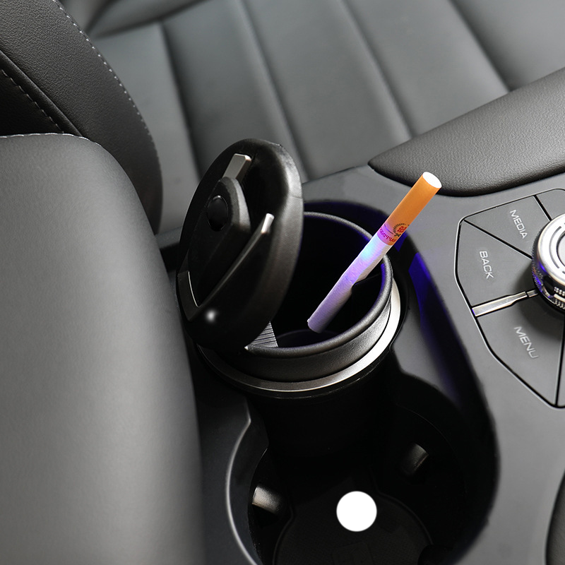 Portable LED Cigarette Car Ashtray