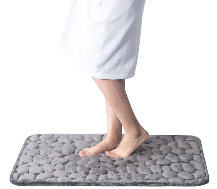 Memory Foam Embossed Non-Slip Floor Mat