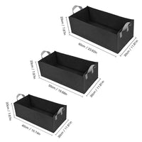 Felt plant bag planting bucket