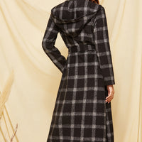 Ladies woolen coat autumn and winter coat
