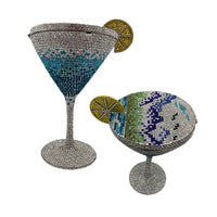 Cocktail Goblet Diamond Dinner Hand Bag