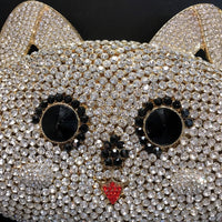 Animal Rabbit Diamond Inlaid Dinner Bag Banquet