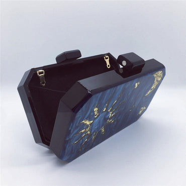 Fashion Star And Moon Octagonal Dinner Party Dress Bag