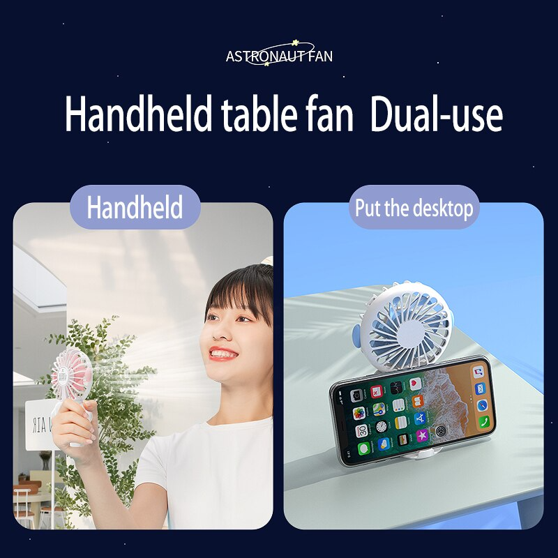 Portable Handheld Cartoon Fan