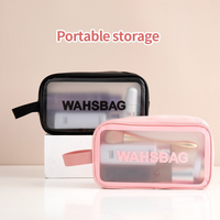 Waterproof Transparent Cosmetic Storage Bag