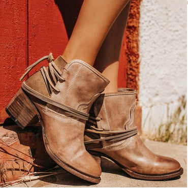 Women's Fashion Shoes Boots Winter PU Leather