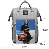 LEQUEEN Multifunctional Large Capacity Mummy Bag