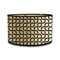 Lamp Holder Barrel-type Bamboo Products Printing Hood