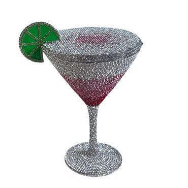 Cocktail Goblet Diamond Dinner Hand Bag
