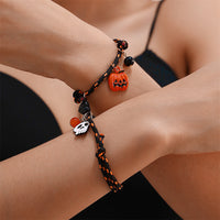 Halloween  Bracelet Ghost Love Magnetic Couple Rope Bracelet