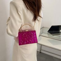 Single-shoulder Diagonal Acrylic Dinner Bag