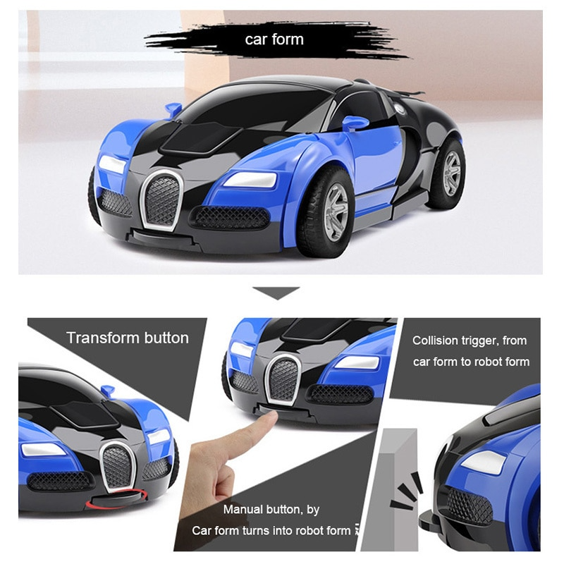 Transforming Robot Toy Car