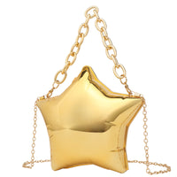 Five-pointed Star Dinner Thick Chain Messenger Bag For Women