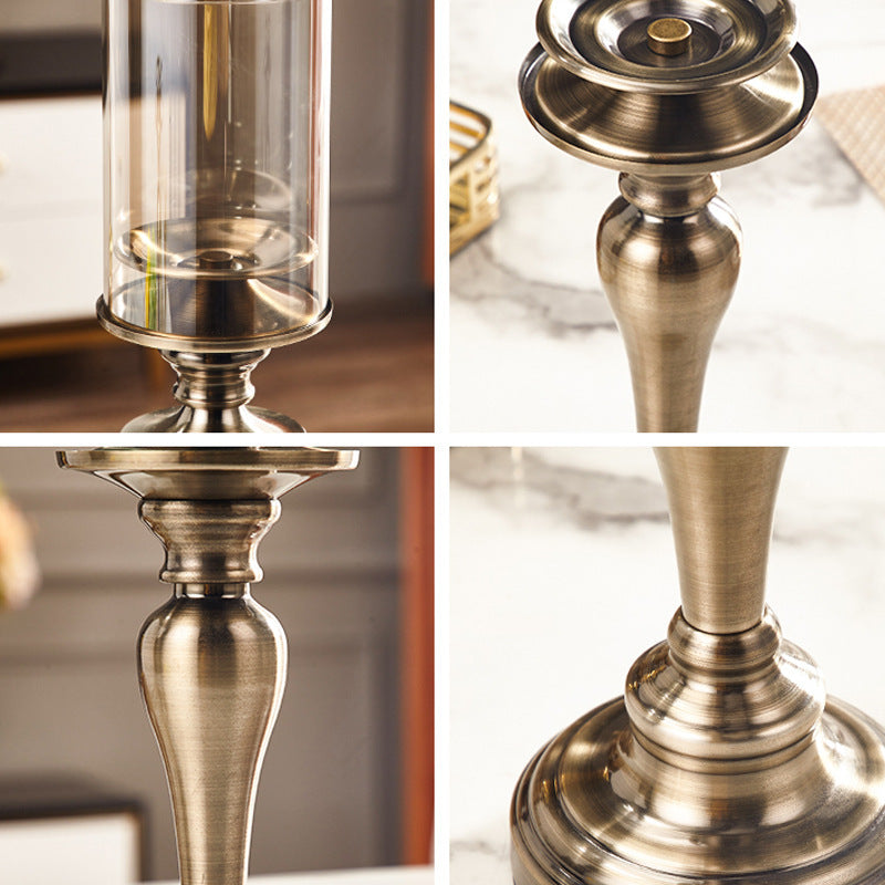 Aromatherapy Candle Holder European Style Candlelight Dinner Props