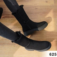 Two Cotton-Padded Shoes And Winter Plush Boots