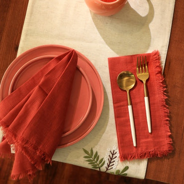 Classic Hemstitch Dinner Napkins set