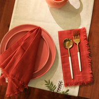 Classic Hemstitch Dinner Napkins set