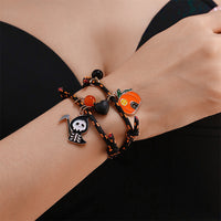 Halloween  Bracelet Ghost Love Magnetic Couple Rope Bracelet