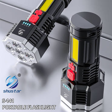 High Power Rechargeable Led Camping Torch