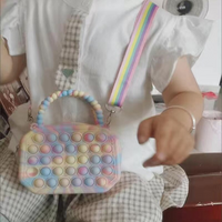 Silicone Cartoon Bubble Crossbody Bag