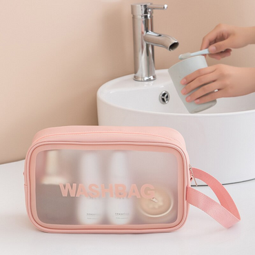 Waterproof Transparent Cosmetic Storage Bag