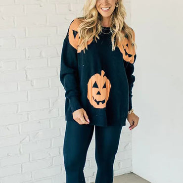 Autumn And Winter Clothing Knit Casual Style Sweater