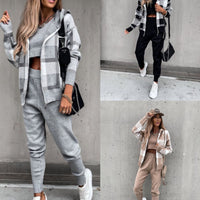 Autumn And Winter New Products Knitted 3-piece Suit