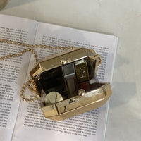 Ins Girls' Net Red Chain Messenger Dinner Bag